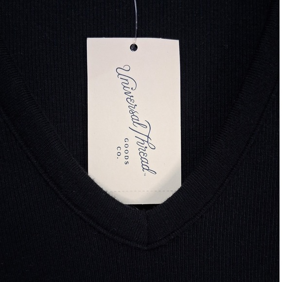 Universal Thread Bodysuit Black Size XXL Top Casual Basic Everyday Versatile - Picture 3 of 5